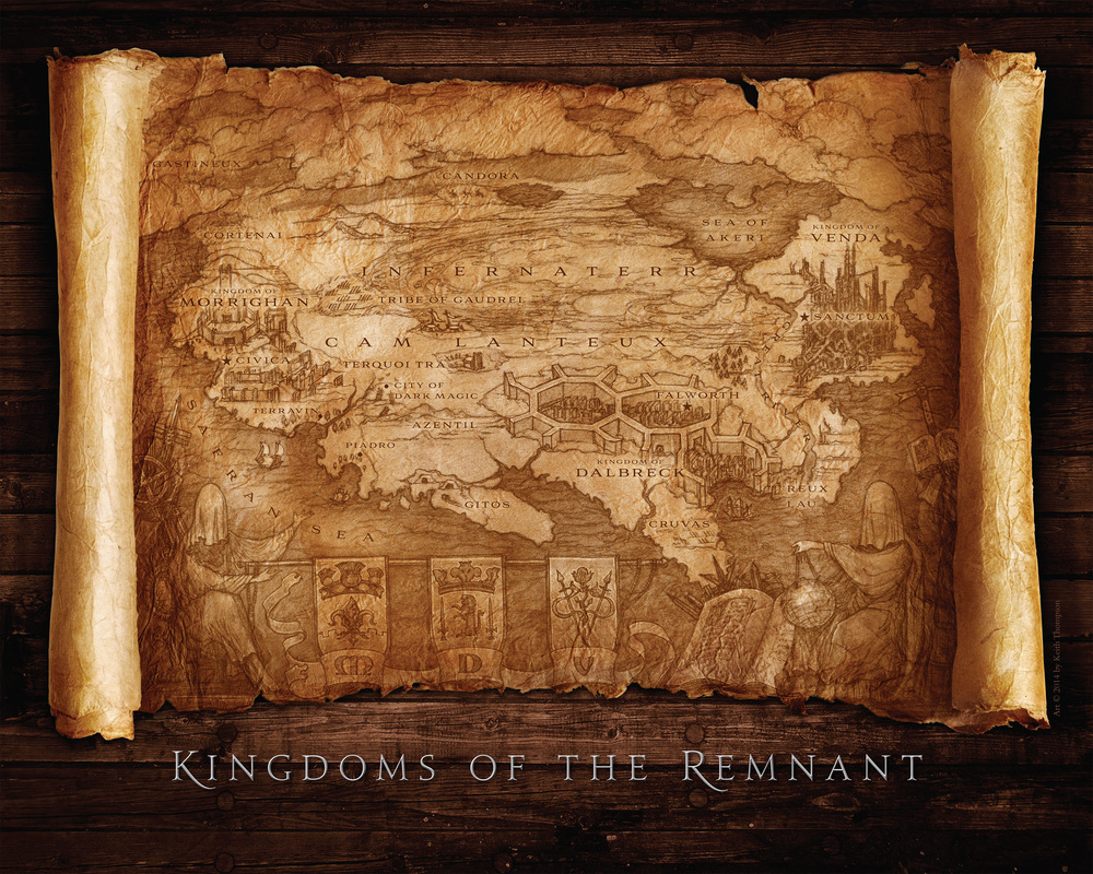 The Remnant Chronicles Map